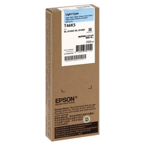 Epson Cartuccia T46K5 Light Ciano per Stampante SL-D1000/SL-D1060 Epson Cartuccia T46K5 Light Ciano per Stampante SL-D1000/SL-D1060